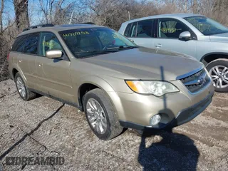 2009 Subaru Outback Ltd with VIN 4S4BP66C397323872, listed as a IAAI auction lot 41709253 with 999,999 mi miles. Bid and sale history available at carsss.com. Image 1.
