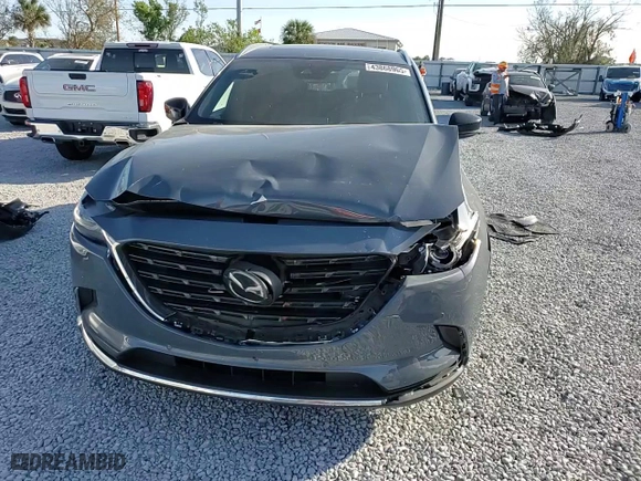 2021 Mazda CX-9 Grand Touring with VIN JM3TCADY1M0517525, listed as a Copart auction lot 43868965 with 123,602 mi miles and Salvage Title. Bid and sale history available at carsss.com. Image 11.