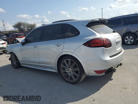 2013 Porsche Cayenne GTS with VIN WP1AD2A2XDLA78549, listed as a Copart auction lot 43433225 with Not provided miles and Clean title. Bid and sale history available at DreamBid. Image 2.