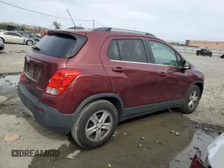 2016 Chevrolet Trax LT with VIN 3GNCJLSB1GL254170, listed as a Copart auction lot 53695965 with 126,393 mi miles and Clean Title. Bid and sale history available at carsss.com. Image 3.