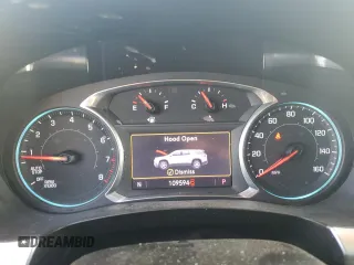 2021 Chevrolet Traverse RS with VIN 1GNERJKW3MJ180696, listed as a Copart auction lot 80042674 with 109,594 mi miles and Salvage Title. Bid and sale history available at carsss.com. Image 9.