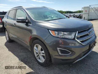 2015 Ford Edge SEL with VIN 2FMTK4J90FBB18239, listed as a Copart auction lot 58411614 with 92,888 mi miles and Salvage Title. Bid and sale history available at carsss.com. Image 4.