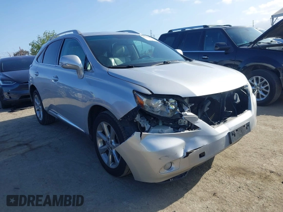 2012 Lexus RX 350 with VIN 2T2BK1BA9CC134963, listed as a IAAI auction lot 41949059 with 160,123 mi miles. Bid and sale history available at carsss.com. Image 1.