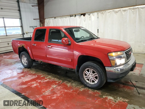 2011 GMC Canyon SLE1 with VIN 1GTH6MFEXB8127547, listed as a Copart auction lot 51533385 with 197,329 mi miles and Clean Title. Bid and sale history available at carsss.com. Image 4.