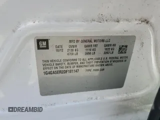 2013 Buick LaCrosse z VIN 1G4GA5ER2DF181147, wystawiony jako Copart lot #42118895 z przebiegiem 154 020 mil mil oraz Szkoda całkowita • Salvage title. Historia ofert i sprzedaży dostępna na DreamBid. Obrazek 14.