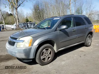 2005 Chevrolet Equinox LS z VIN 2CNDL23F656051193, wystawiony jako Copart lot #52050455 z przebiegiem 154 956 mil mil oraz Szkody całkowita. Historia ofert i sprzedaży dostępna na DreamBid. Obrazek 1.