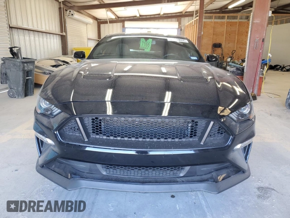 2018 Ford Mustang GT with VIN 1FA6P8CF0J5116524, listed as a Copart auction lot 45569095 with 71,050 mi miles and Salvage Title. Bid and sale history available at carsss.com. Image 5.