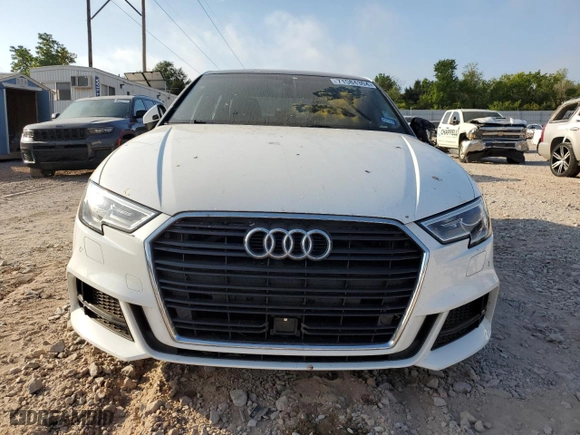 2018 Audi A3 Sedan Premium Plus with VIN WAUGUGFF1J1066234, listed as a Copart auction lot 71584304 with 55750 miles and Salvage Title. Bid and sale history available at carsss.com. Image 5.