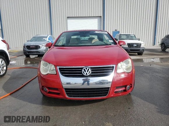 2007 Volkswagen Eos 3.2L with VIN WVWDB71F27V038737, listed as a Copart auction lot 77960204 with Not Provided miles and Clean Title. Bid and sale history available at DreamBid. Image 5.
