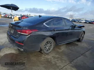 2018 Genesis G80 Sport z VIN KMHGN4JB3JU243749, wystawiony jako Copart lot #49339915 z przebiegiem 80 735 mil mil oraz Szkoda całkowita • Salvage title. Historia ofert i sprzedaży dostępna na DreamBid. Obrazek 3.