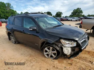 2012 Toyota RAV4 Limited with VIN 2T3DF4DV4CW263492, listed as a Copart auction lot 58043125 with 222,812 mi miles and Salvage title. Bid and sale history available at DreamBid. Image 4.