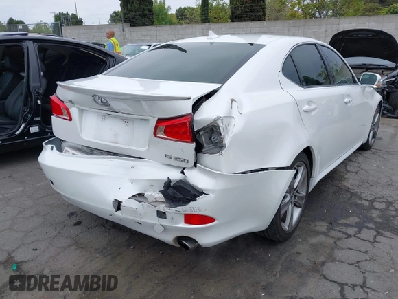 2012 Lexus IS 250 with VIN JTHBF5C26C5170533, listed as a IAAI auction lot 42020810 with 161,611 mi miles and . Bid and sale history available at DreamBid. Image 4.
