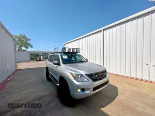 2011 Lexus LX 570 with VIN JTJHY7AXXB4076317, listed as a Copart auction lot 52652015 with 279,052 mi miles and Clean Title. Bid and sale history available at DreamBid. Image 1.
