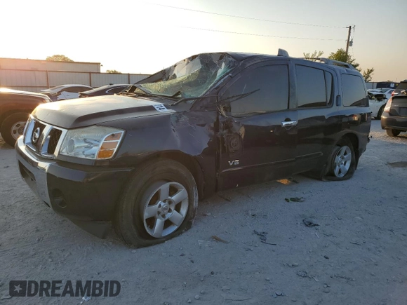 2006 Nissan Armada LE с VIN 5N1AA08A66N700501, выставлен на аукционе Copart как лот 71950714 с пробегом 127 889 миль миль и Списание • Salvage title. История ставок и продаж доступна на DreamBid. Изображение 1.