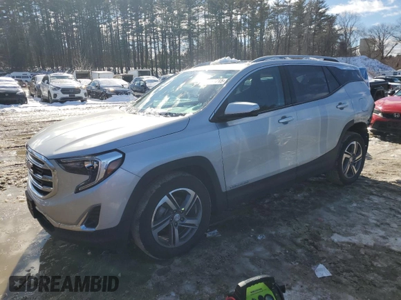 2021 GMC Terrain SLT with VIN 3GKALVEV5ML381905, listed as a Copart auction lot 45365715 with 31,317 mi miles and Salvage Title. Bid and sale history available at DreamBid. Image 1.