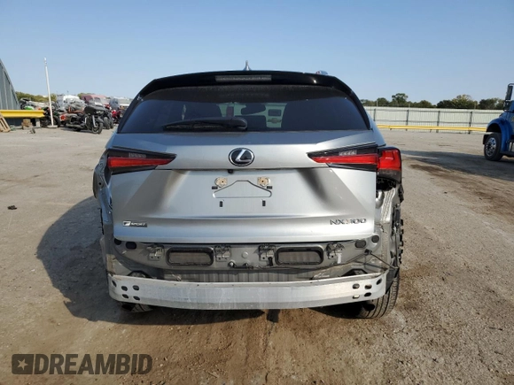 2020 Lexus NX with VIN JTJSARDZ8L5009844, listed as a Copart auction lot 76733124 with 60,139 mi miles and Salvage Title. Bid and sale history available at carsss.com. Image 6.