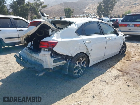 2021 Kia Forte LXS with VIN 3KPF24AD9ME391224, listed as a IAAI auction lot 42649114 with Not provided miles and . Bid and sale history available at DreamBid. Image 4.