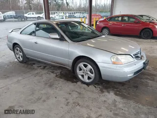 2001 Acura CL Type S with VIN 19UYA426X1A018396, listed as a IAAI auction lot 41480490 with 183,217 mi miles. Bid and sale history available at carsss.com. Image 1.