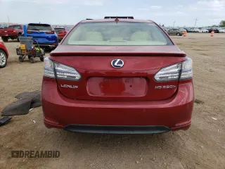2010 Lexus HS with VIN JTHBB1BA7A2006431, listed as a Copart auction lot 70245674 with 136,173 mi miles and Salvage Title. Bid and sale history available at carsss.com. Image 6.