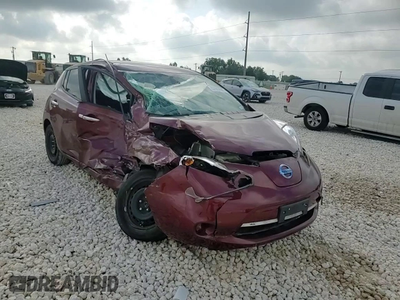 2016 Nissan LEAF S z VIN 1N4BZ0CP7GC312886, wystawiony jako Copart lot #57893505 z przebiegiem Nie podano mil oraz Szkoda całkowita • Salvage title. Historia ofert i sprzedaży dostępna na DreamBid. Obrazek 13.