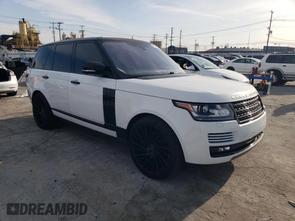 2017 Land Rover Range Rover z VIN SALGR2FV5HA340570, wystawiony jako Copart lot #45050995 z przebiegiem 110 966 mil mil oraz Szkoda całkowita • Salvage title. Historia ofert i sprzedaży dostępna na DreamBid. Obrazek 4.