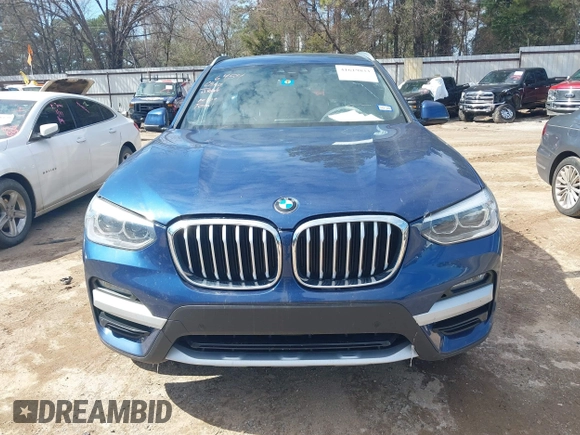 2021 BMW X3 sDrive30i with VIN 5UXTY3C09M9E25058, listed as a IAAI auction lot 41619833 with 94,179 mi miles and . Bid and sale history available at DreamBid. Image 13.