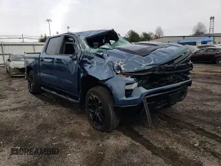 2024 Chevrolet Silverado 1500 Custom Trail Boss with VIN 3GCPDCEK2RG324249, listed as a Copart auction lot 81618844 with 7,279 mi miles and Salvage Title. Bid and sale history available at carsss.com. Image 11.