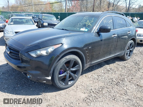2015 Infiniti QX70 с VIN JN8CS1MWXFM481585, выставлен на аукционе IAAI как лот 42102964 с пробегом Не указан миль и . История ставок и продаж доступна на DreamBid. Изображение 17.