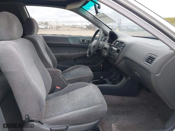 1997 Honda Civic EX with VIN 1HGEJ8143VL028501, listed as a IAAI auction lot 42058395 with 129,401 mi miles. Bid and sale history available at carsss.com. Image 5.