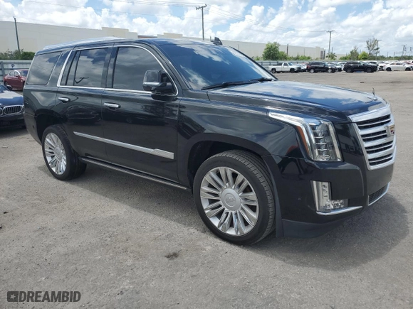 2018 Cadillac Escalade Platinum with VIN 1GYS4DKJ0JR290810, listed as a Copart auction lot 60144494 with 84,460 mi miles and Non Repairable. Bid and sale history available at carsss.com. Image 4.