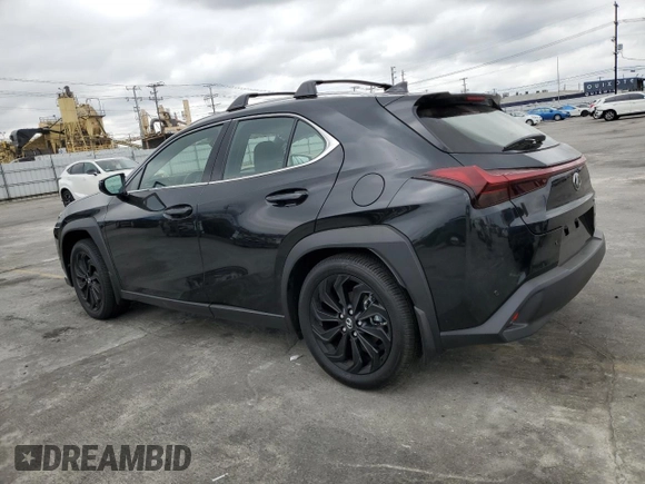 2024 Lexus UX with VIN JTHX6JBH0R2193790, listed as a Copart auction lot 54974844 with 1,268 mi miles and Salvage Title. Bid and sale history available at carsss.com. Image 2.