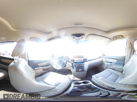 2012 Honda Odyssey Touring with VIN 5FNRL5H90CB076810, listed as a Copart auction lot 53124915 with 178,316 mi miles and Salvage Title. Bid and sale history available at DreamBid. Image 16.