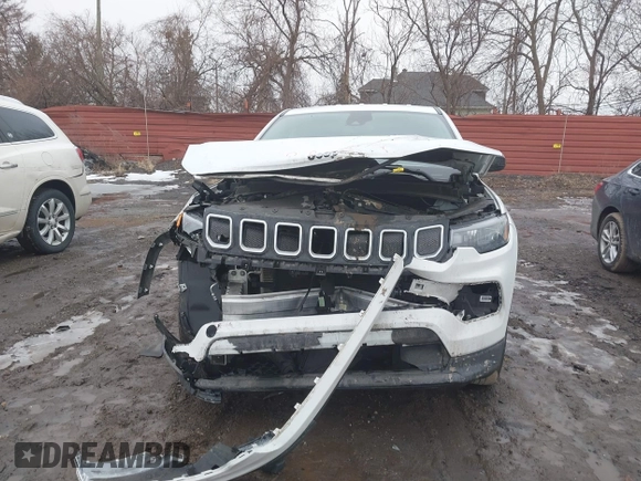 2022 Jeep Compass Sport с VIN 3C4NJDAB8NT106765, выставлен на аукционе IAAI как лот 41669570 с пробегом 74 550 миль миль и . История ставок и продаж доступна на DreamBid. Изображение 12.