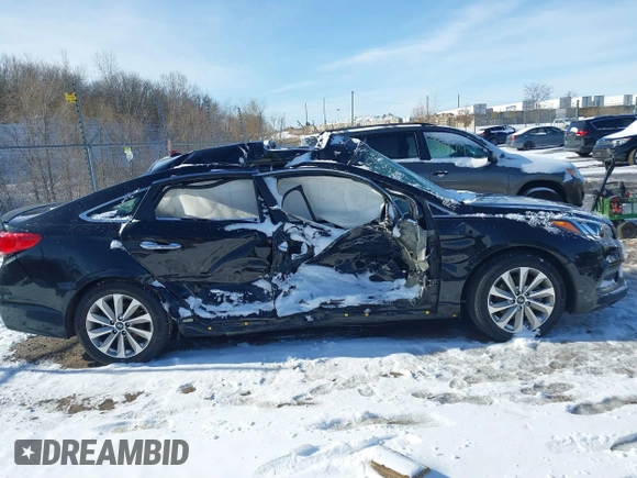 2017 Hyundai Sonata Sport with VIN 5NPE34AF8HH583245, listed as a IAAI auction lot 41841335 with 90,153 mi miles. Bid and sale history available at carsss.com. Image 13.