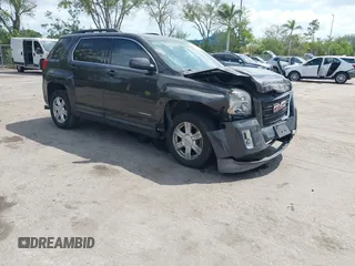 2015 GMC Terrain SLE with VIN 2GKALREK5F6383593, listed as a IAAI auction lot 42097771 with 89,492 mi miles. Bid and sale history available at carsss.com. Image 1.