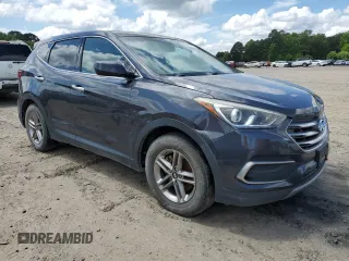 2018 Hyundai Santa Fe 2.4L z VIN 5XYZTDLB4JG521026, wystawiony jako Copart lot #56563175 z przebiegiem 173 170 mil mil oraz Czysty tytuł • Clean title. Historia ofert i sprzedaży dostępna na DreamBid. Obrazek 4.
