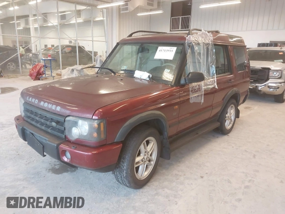 2003 Land Rover Discovery with VIN SALTY16443A784504, listed as a IAAI auction lot 41713935 with 122,191 mi miles and . Bid and sale history available at DreamBid. Image 2.