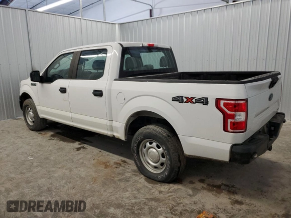 2020 Ford F-150 XL with VIN 1FTEW1EP2LFB38222, listed as a Copart auction lot 44564885 with Not Provided miles and Salvage Title. Bid and sale history available at carsss.com. Image 2.