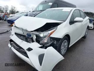 2016 Toyota Prius Two with VIN JTDKBRFU9G3526671, listed as a IAAI auction lot 41507074 with 72,484 mi miles. Bid and sale history available at carsss.com. Image 2.