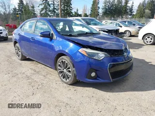 2014 Toyota Corolla L with VIN 5YFBURHE9EP070241, listed as a IAAI auction lot 41741565 with 122,797 mi miles and . Bid and sale history available at DreamBid. Image 1.