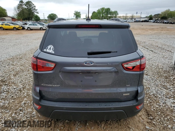 2019 Ford EcoSport SE with VIN MAJ3S2GE9KC253281, listed as a Copart auction lot 52141625 with 87,151 mi miles and Salvage Title. Bid and sale history available at DreamBid. Image 6.