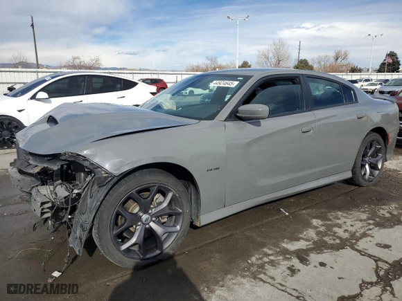 2019 Dodge Charger R/T with VIN 2C3CDXCT1KH552626, listed as a Copart auction lot 44974645 with NaN miles and Salvage Title. Bid and sale history available at carsss.com. Image 1.