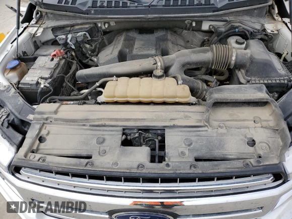 2020 Ford F-150 XL with VIN 1FTFW1E44LKE95435, listed as a Copart auction lot 50141445 with 258,266 mi miles and Salvage Title. Bid and sale history available at carsss.com. Image 11.