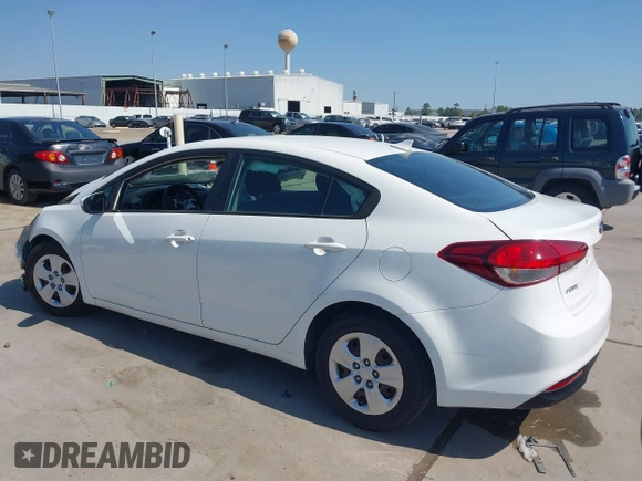 2017 Kia Forte LX with VIN 3KPFK4A7XHE016765, listed as a IAAI auction lot 40540016 with 126,264 mi miles. Bid and sale history available at carsss.com. Image 15.