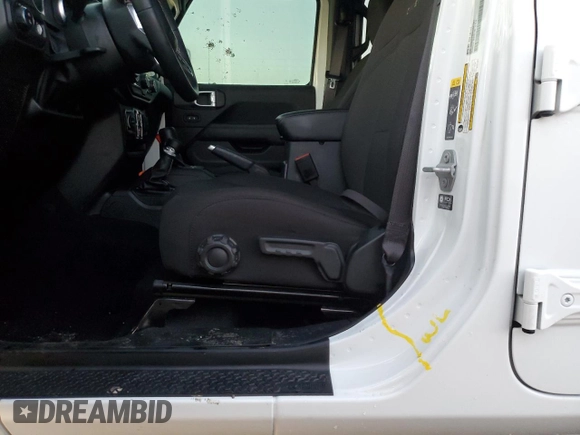 2023 Jeep Gladiator Overland with VIN 1C6JJTFM6PL547321, listed as a Copart auction lot 73760644 with Not provided miles and Salvage title. Bid and sale history available at DreamBid. Image 12.