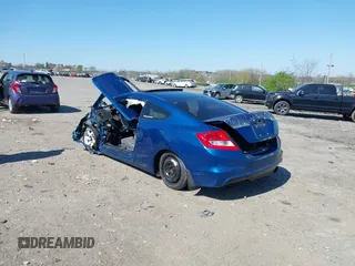 2012 Honda Civic Cpe Si with VIN 2HGFG4A55CH706373, listed as a IAAI auction lot 42061365 with 1 mi miles. Bid and sale history available at carsss.com. Image 3.