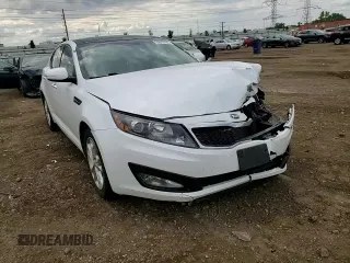 2013 Kia Optima EX with VIN 5XXGN4A78DG124542, listed as a Copart auction lot 59012495 with 167,908 mi miles and Salvage title. Bid and sale history available at DreamBid. Image 13.