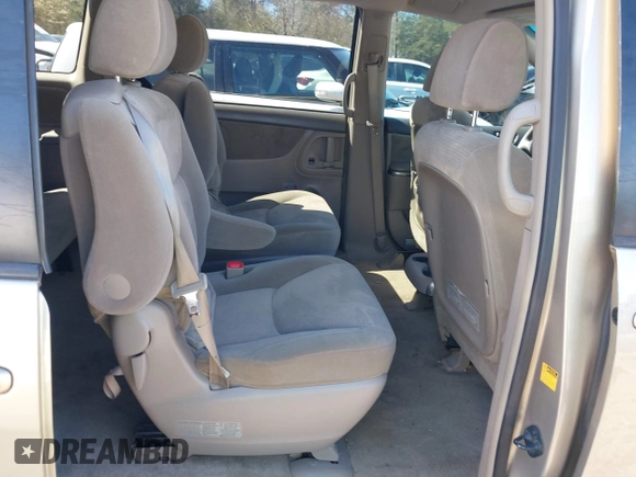 2007 Toyota Sienna CE with VIN 5TDZK23C57S061242, listed as a IAAI auction lot 41738859 with Not Provided miles and . Bid and sale history available at DreamBid. Image 8.