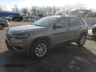2020 Jeep Cherokee Latitude with VIN 1C4PJMCB7LD646178, listed as a Copart auction lot 45192335 with 80,860 mi miles and Salvage Title. Bid and sale history available at carsss.com. Image 1.