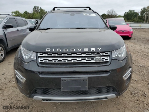 2017 Land Rover Discovery Sport HSE Luxury with VIN SALCT2BG2HH691404, listed as a Copart auction lot 72558014 with 76,504 mi miles and Salvage Title. Bid and sale history available at carsss.com. Image 5.